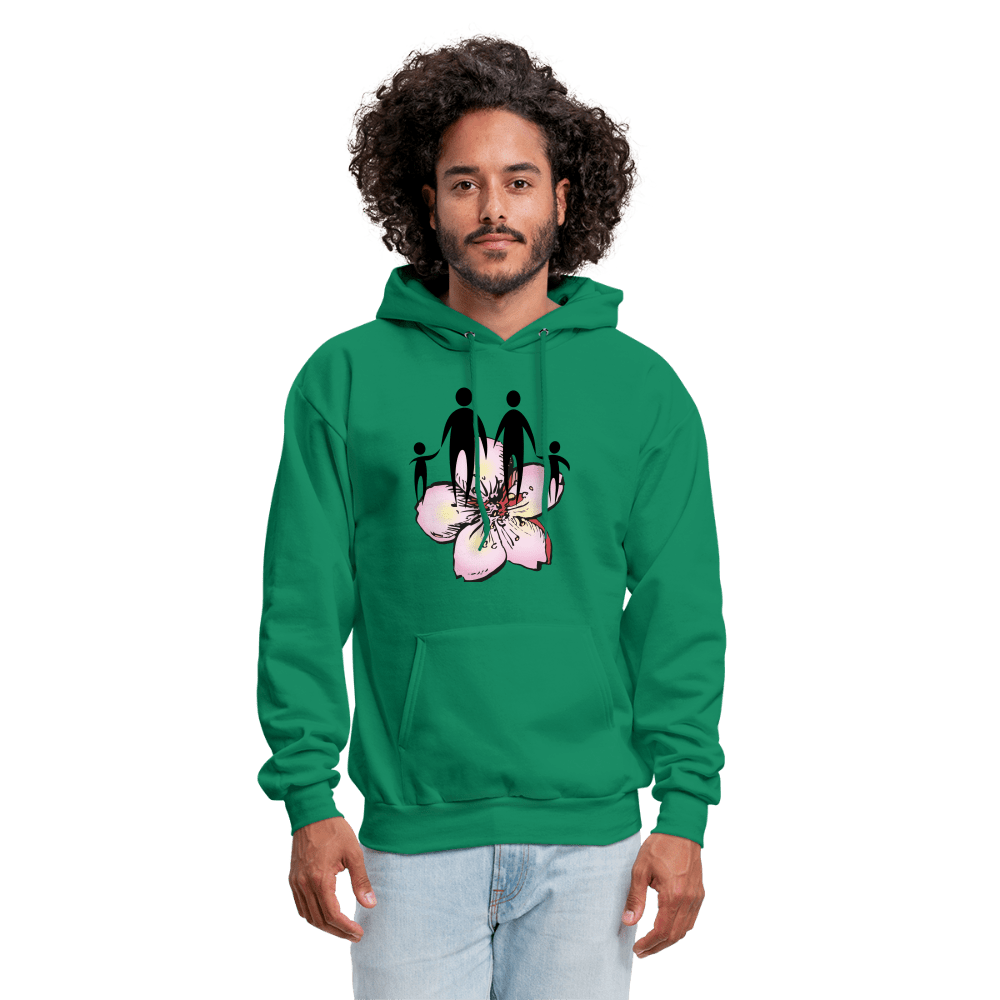 Men's Hoodie - kelly green