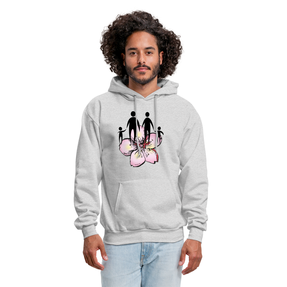 Men's Hoodie - ash 