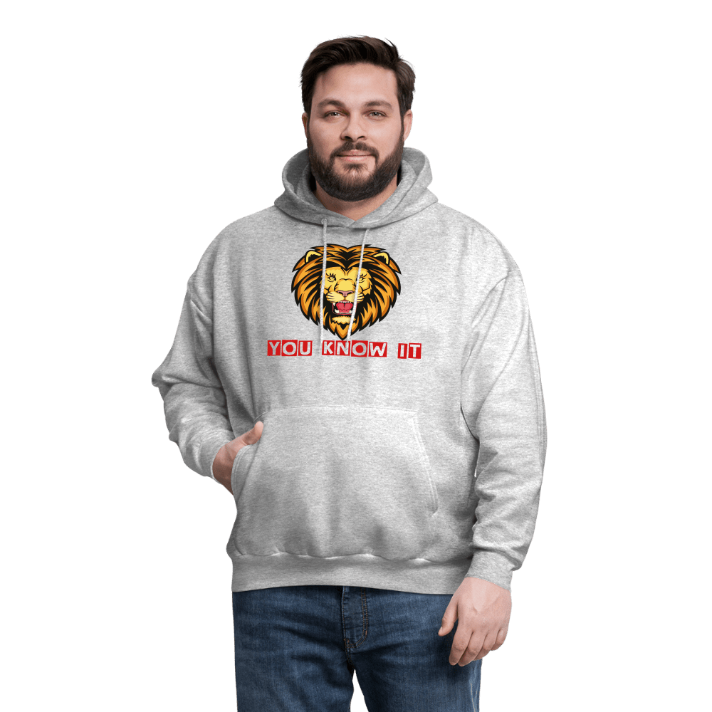 Men's Hoodie - heather gray