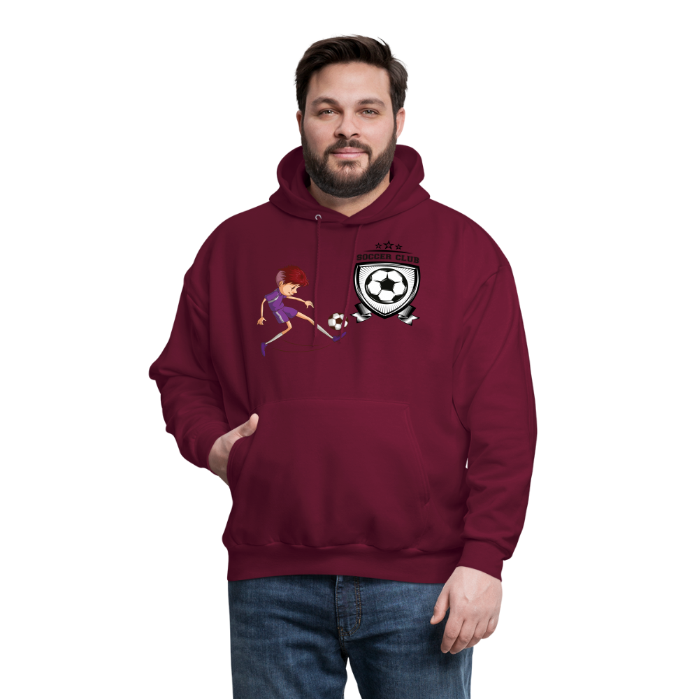 Men's Hoodie - burgundy