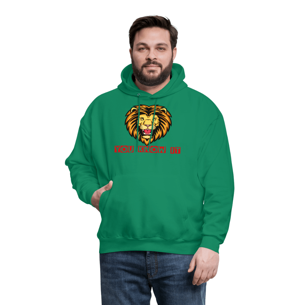 Men's Hoodie - kelly green