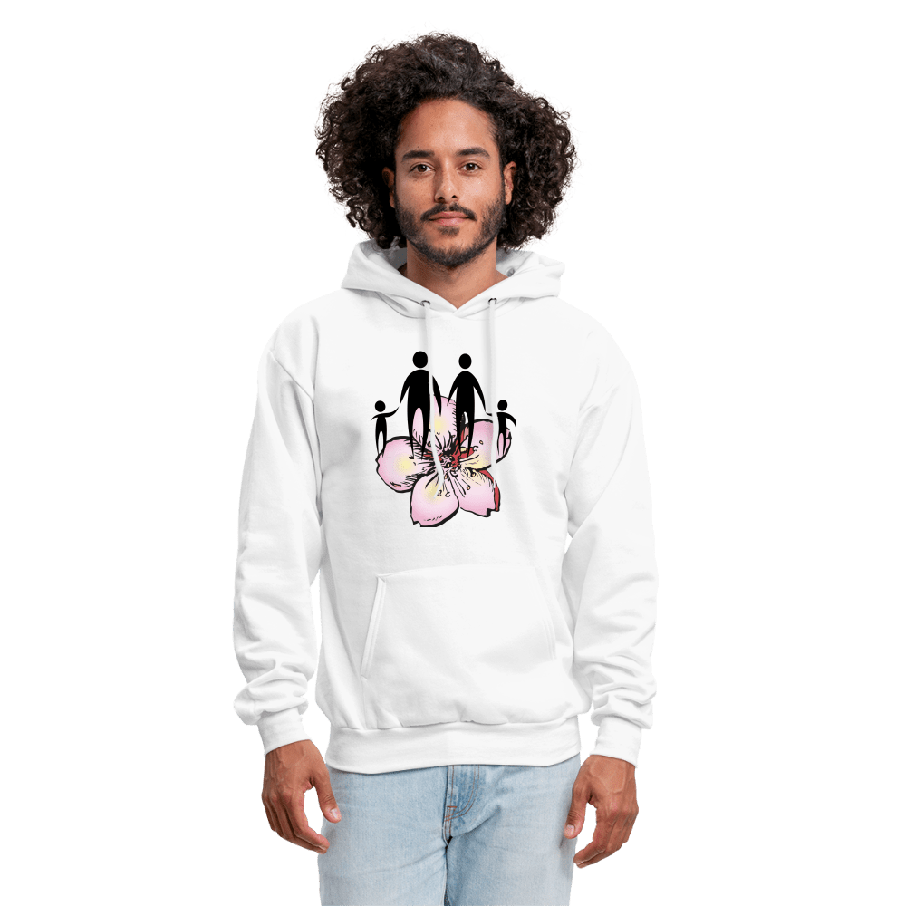 Men's Hoodie - white