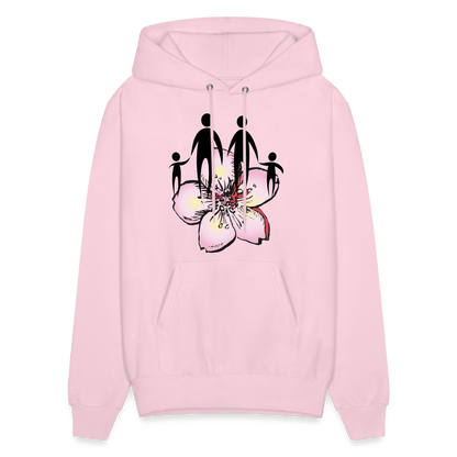 Men's Hoodie - pale pink