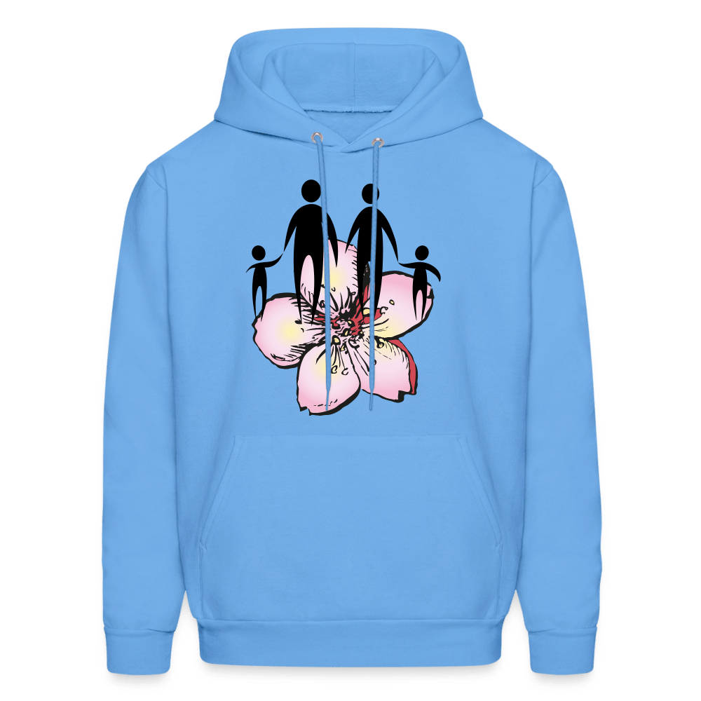 Men's Hoodie - carolina blue