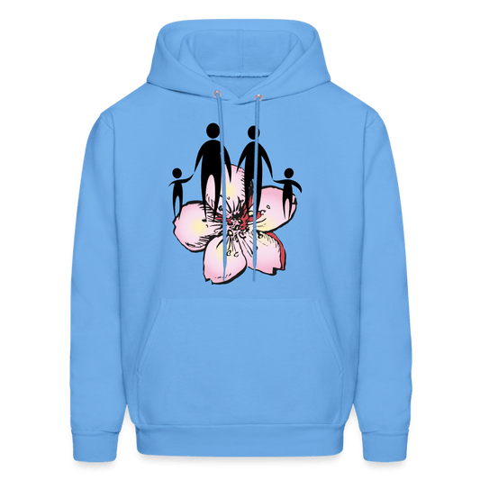 Men's Hoodie - carolina blue