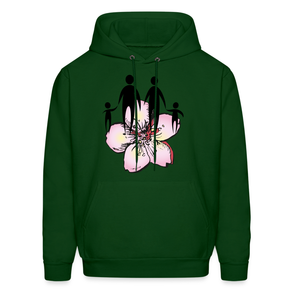 Men's Hoodie - forest green