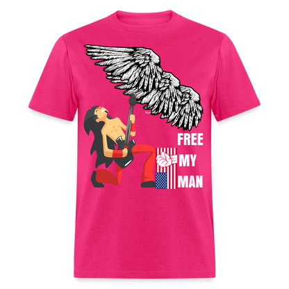 Unisex Royal high Classic T-Shirt - fuchsia