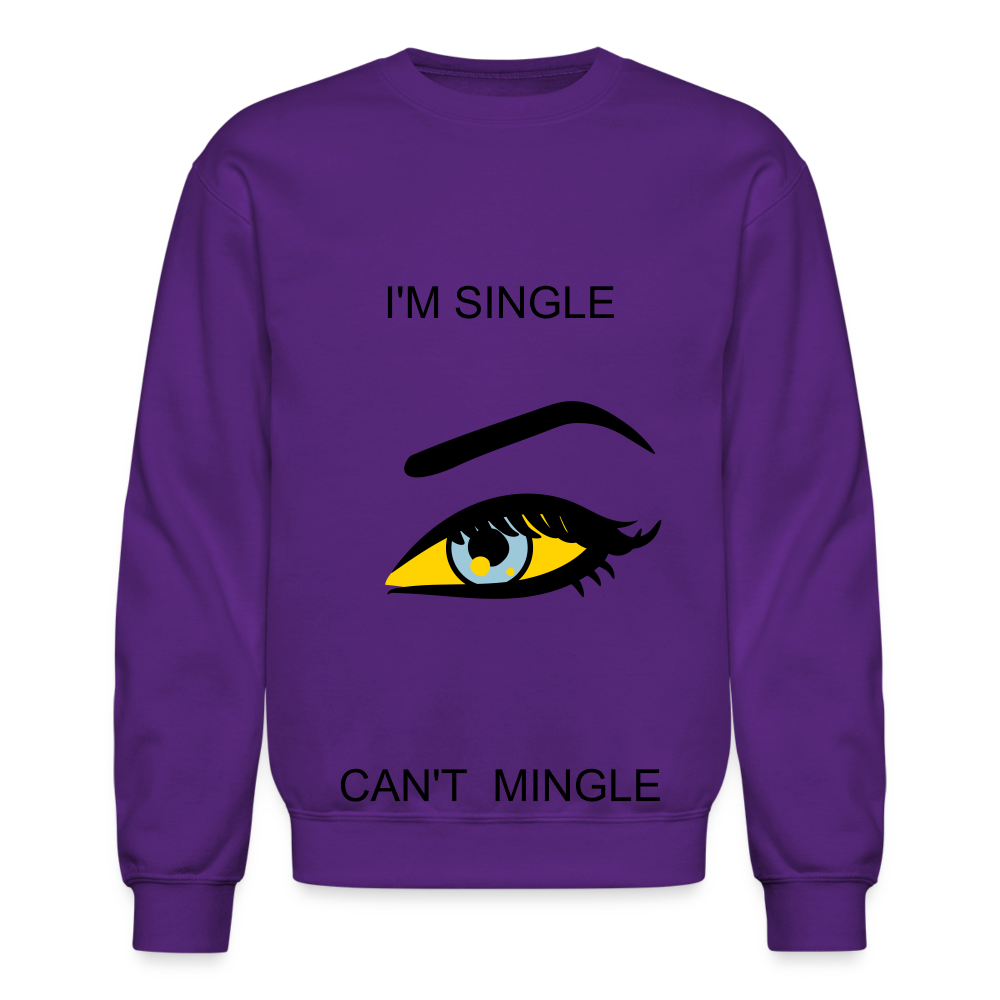 Marveloustoree Joy Crewneck Sweatshirt - purple