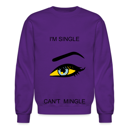 Marveloustoree Joy Crewneck Sweatshirt - purple