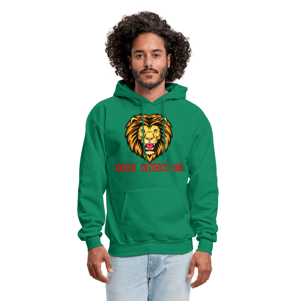 Men's Hoodie - kelly green