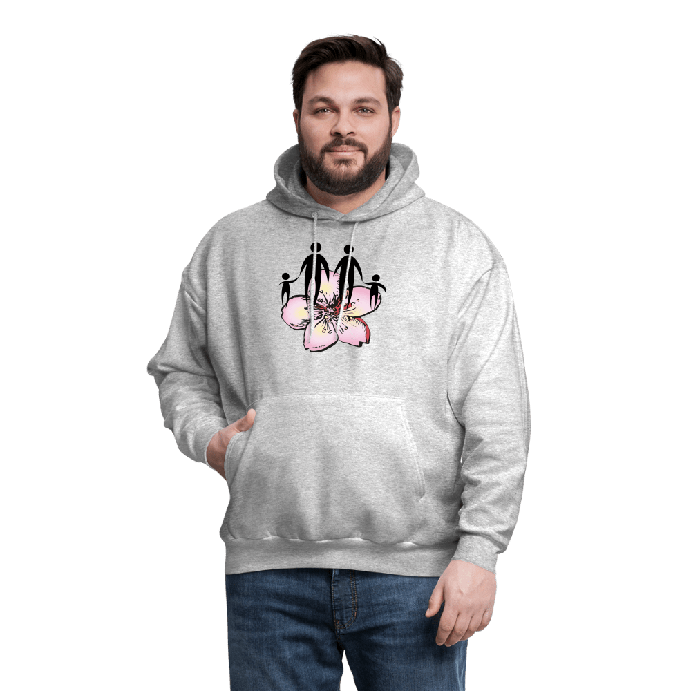 Men's Hoodie - heather gray