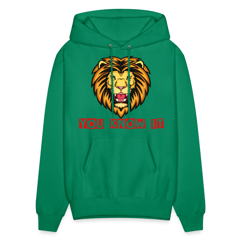 Men's Hoodie - kelly green