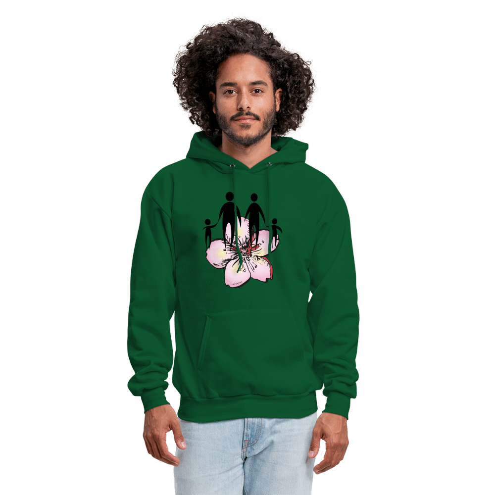 Men's Hoodie - forest green