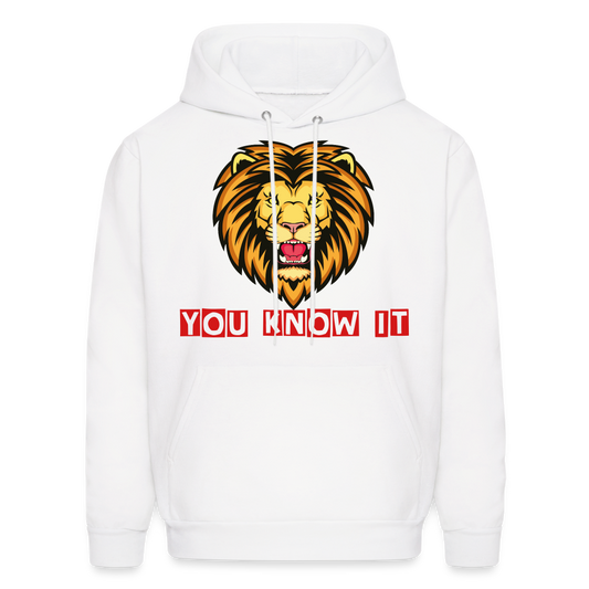 Men's Hoodie - white