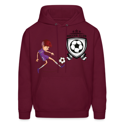 Men's Hoodie - burgundy