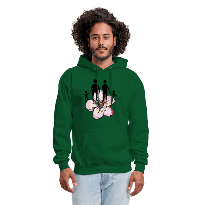 Men's Hoodie - forest green