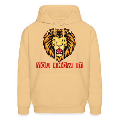 Men's Hoodie - light yellow