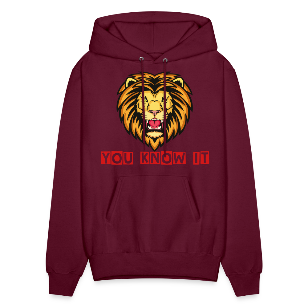 Men's Hoodie - burgundy