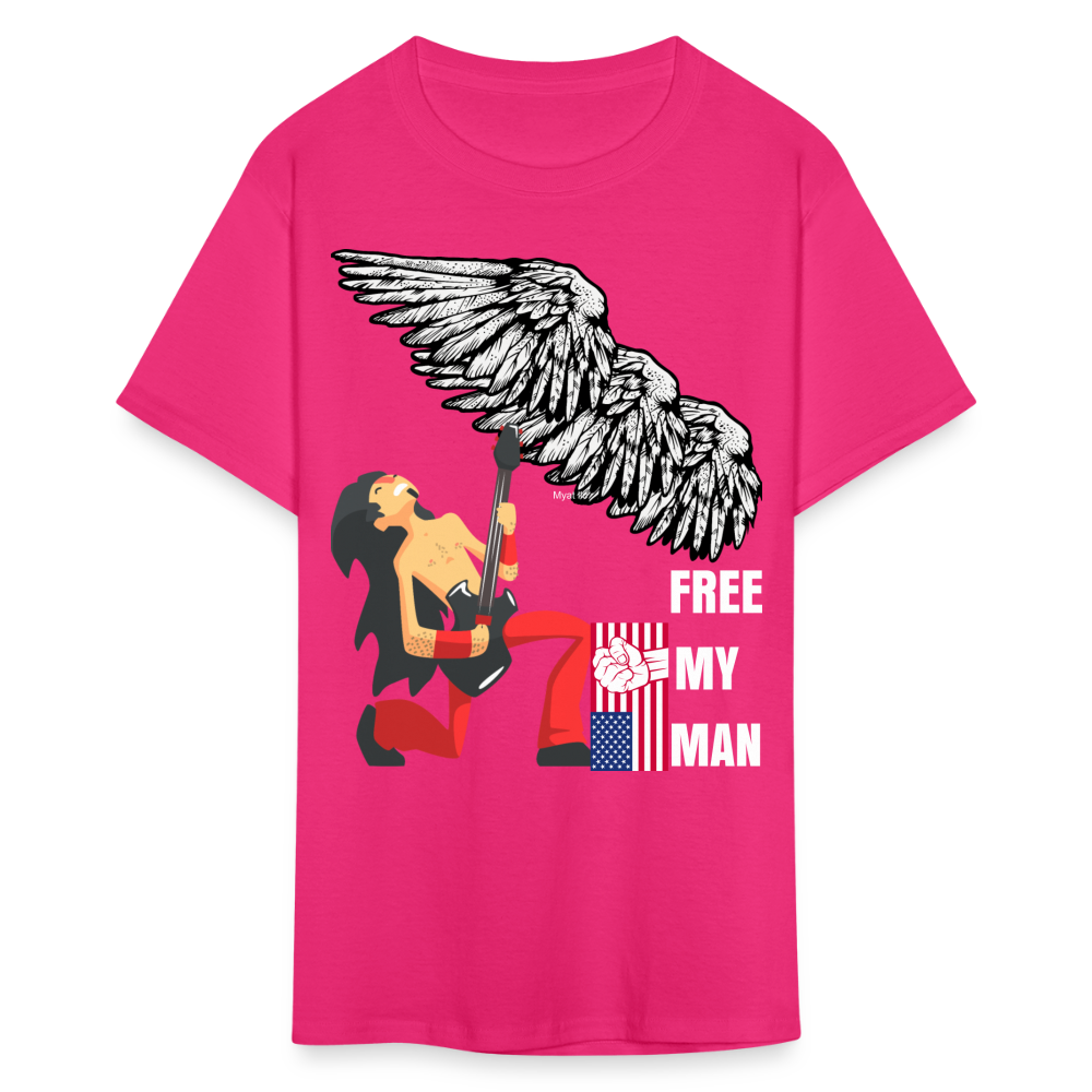 Unisex Royal high Classic T-Shirt - fuchsia