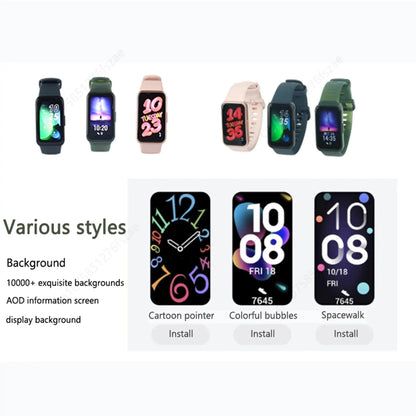 2023 New Original HUAWEI Band 8 Smart Band All-day Blood Oxygen 1.47'' AMOLED Screen Heart Rate Smartband 2 Weeks Battery Life