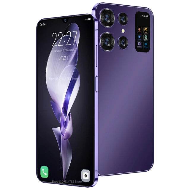 2024 Global Version S26 Ultra Original Mobile Phones android smartphone 5G 7.0inch HD 16+1T Cell phone 7000mAh 48+72MP Dual Sim - MarvelouStoree