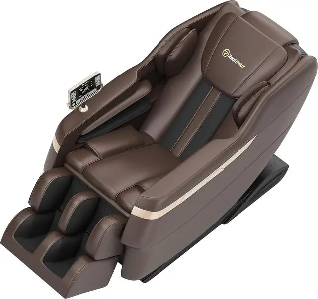 2024 Massage Chair Zero Gravity Full Body Airbags, 8 Fixed Points Massage Rollers with 6 Auto Modes, Bluetooth, Foot Rollers