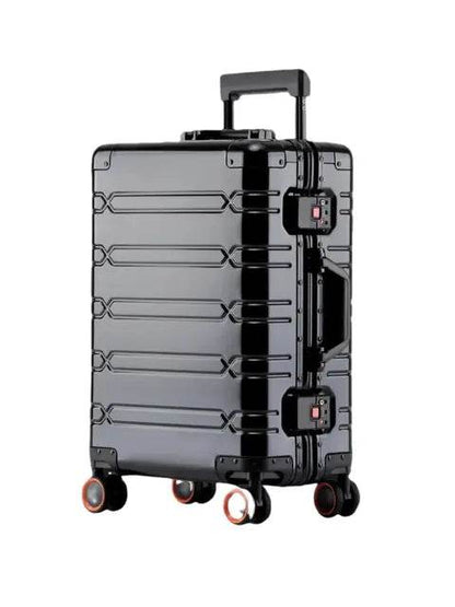 2024 New Large Capacity Durable Luggage Sets Aluminum Suitcase Women Girl Carry-On Boarding Travel 20/24/29 - MarvelouStoree