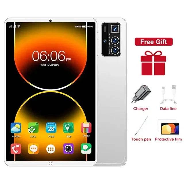 2024 New Original pro 14 Tablet Android 13 16GB 1TB Dual SIM 10 Core WPS GPS Bluetooth 5G Network Phone Call Mi Tablet PC - MarvelouStoree