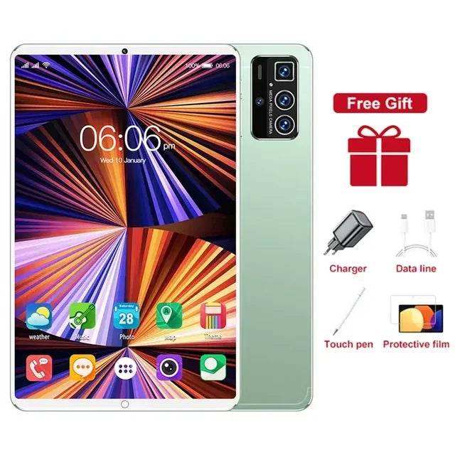 2024 New Original pro 14 Tablet Android 13 16GB 1TB Dual SIM 10 Core WPS GPS Bluetooth 5G Network Phone Call Mi Tablet PC - MarvelouStoree