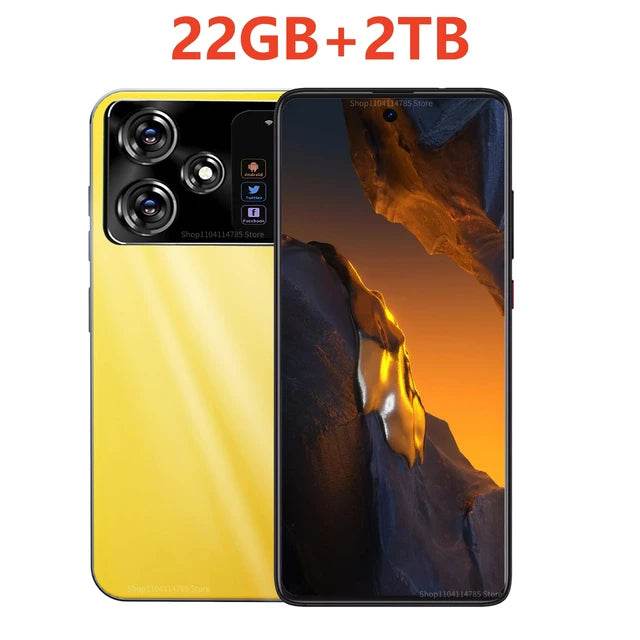 2024 Original M7 Smartphone Global Version 22G+2TB 4G/5G Dual Sim Xioami Cellphone Android 14 Unlocked Mobile Phone Celular NFC - MarvelouStoree