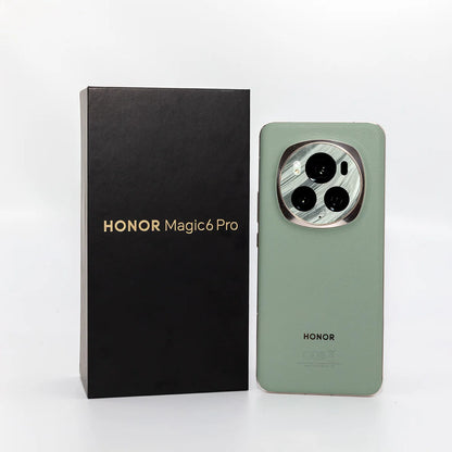 2024 new Global Version HONOR Magic6 Pro Snapdragon 8 Gen 3 6.8'' Quad-Curved Floating Screen 180MP Periscope Telephoto Camera