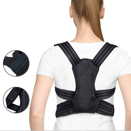 Department Posture Correction Belt Breathable High And Low Shoulder Anti-Hunchback Correction Belt Children Adult Sitting Posture Corrector - MarvelouStoree