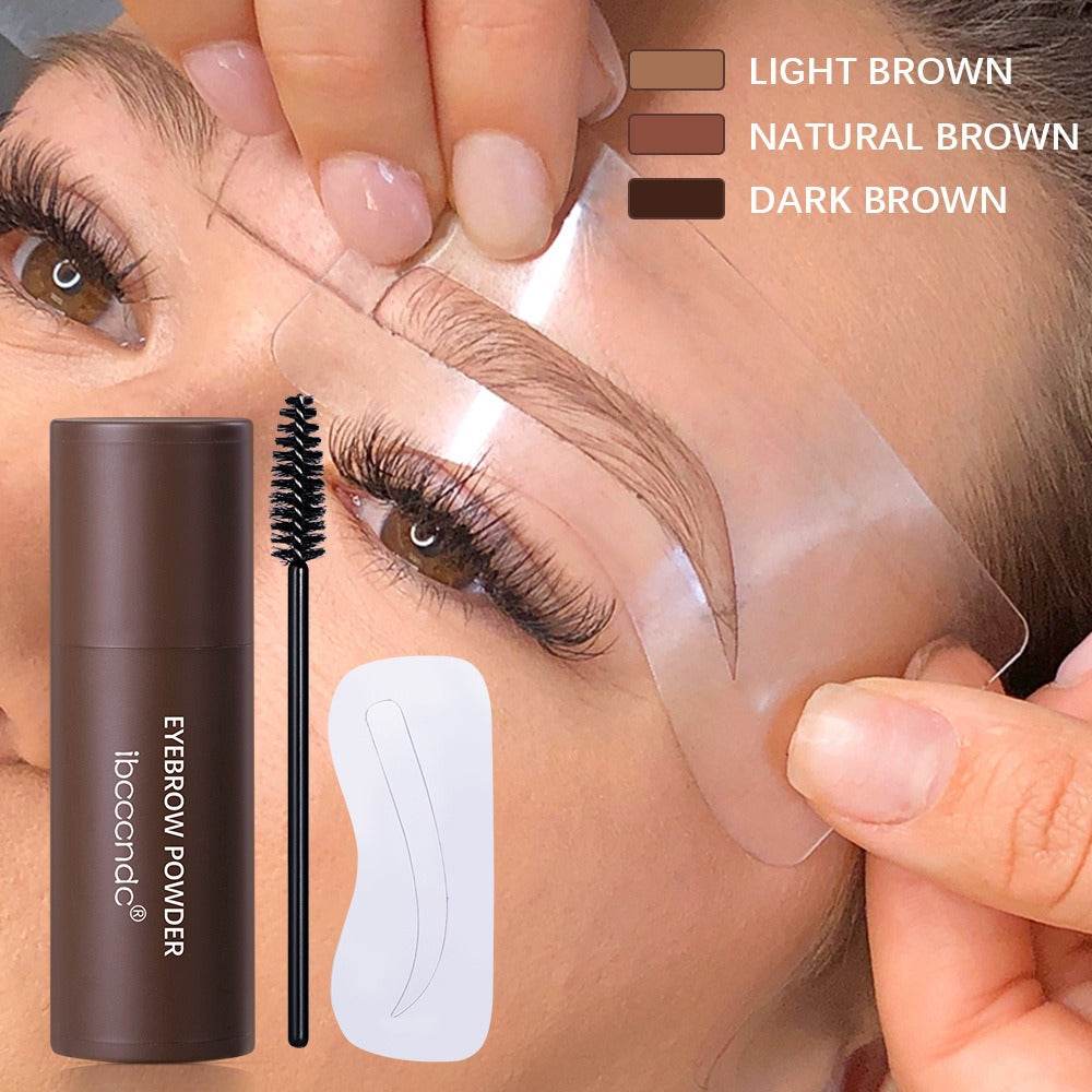 Seal Eyebrow Powder Set Lazy Thrush Eyebrow Powder Stick Hairline Repair - MarvelouStoree