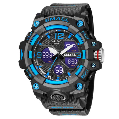 Men's Watch Outdoor Sports Multifunctional Waterproof Watch Men's Watch - MarvelouStoree