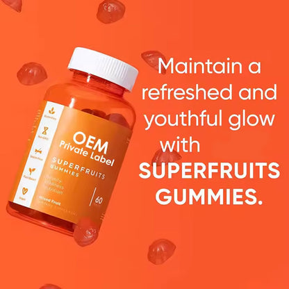 Multi dimensional petal sugar complex vitamin gummies