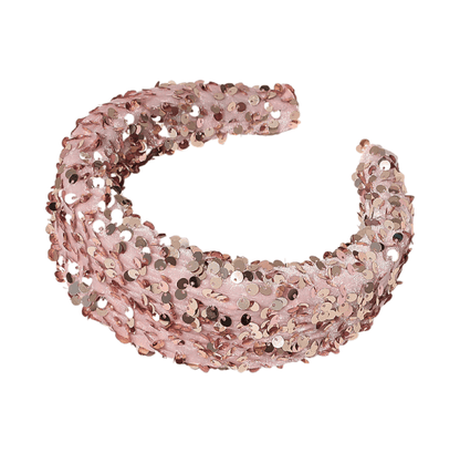 Sequin sponge wide edge headband - MarvelouStoree