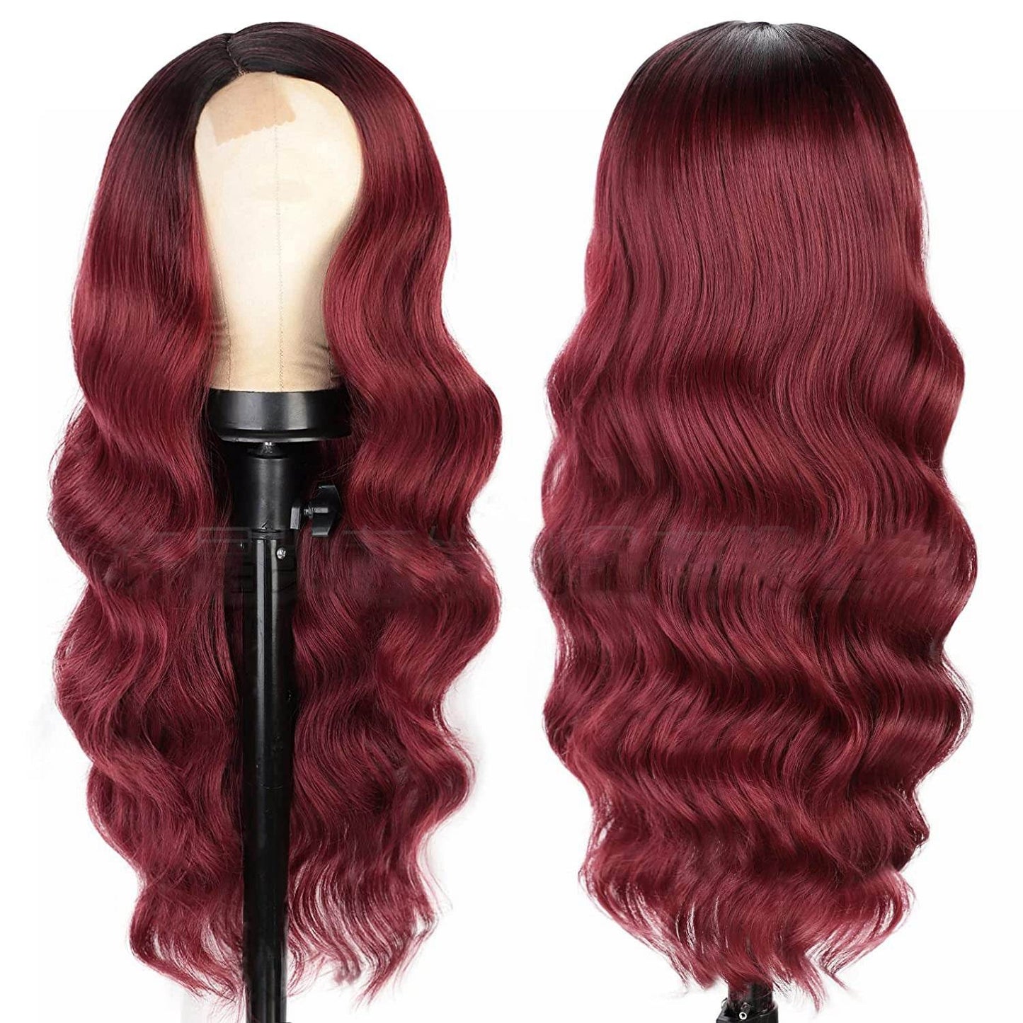 European and American Wigs With Long Curly Hair, Women's Front Lace Wigs, High-Temperature Silk Wigs, and Headsets - MarvelouStoree