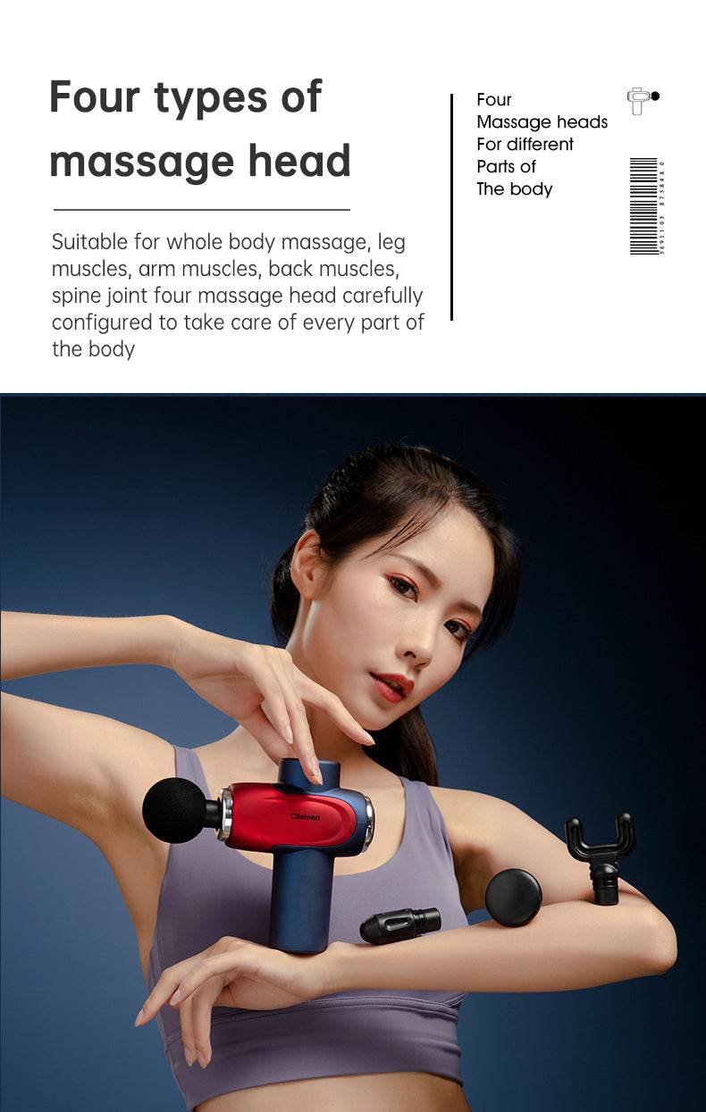 CP-F10 fascia gun muscle massager cervical muscle relaxer electric menstrual gun leg electric - MarvelouStoree