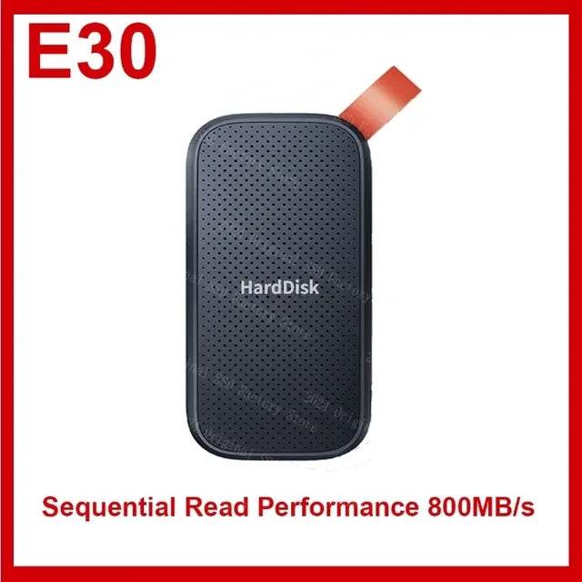 256TB Portable SSD E30 E61 E81 480GB 500GB 1TB 2TB 4TB Solid State Hard Drive 8tb 64tb Flash Disk USB 3.2 External PSSD for PC - MarvelouStoree