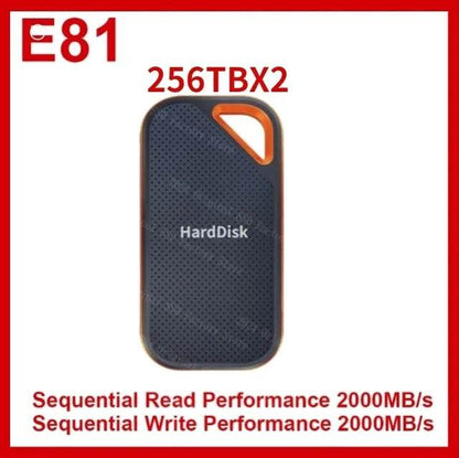 256TB Portable SSD E30 E61 E81 480GB 500GB 1TB 2TB 4TB Solid State Hard Drive 8tb 64tb Flash Disk USB 3.2 External PSSD for PC - MarvelouStoree