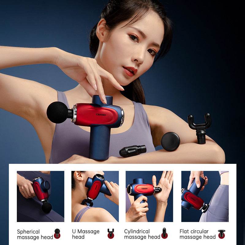 CP-F10 fascia gun muscle massager cervical muscle relaxer electric menstrual gun leg electric - MarvelouStoree