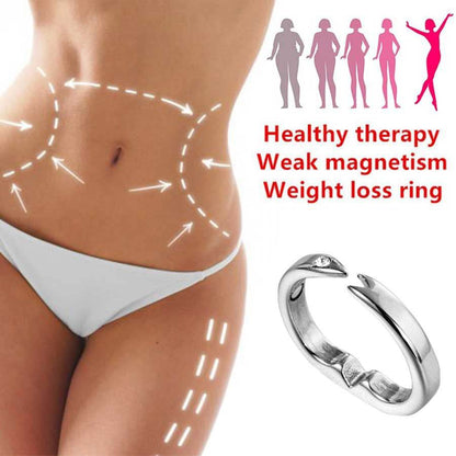 Weight Loss Magnetic Health Ring Opening Stop Snoring Ring Health Ring Anti Snoring Ring - MarvelouStoree