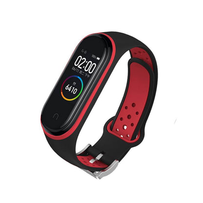 Strap For Mi band 5 4 3 Strap breathable bracelet for mi band 4 3 bracelet miband 3 4 sport strap for XiaoMi mi band 3 4 5 Strap - MarvelouStoree