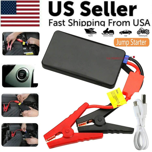 Portable Mini Slim 20000mAh Car Jump Starter Engine Battery Charger Power Bank - MarvelouStoree