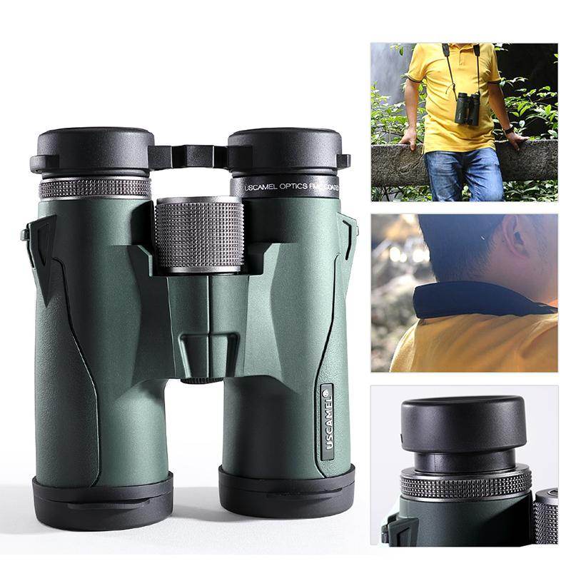 USCAMEL Binoculars 10x42 Military HD High Power Telescope Professional Hunting Outdoor,Army Green - MarvelouStoree