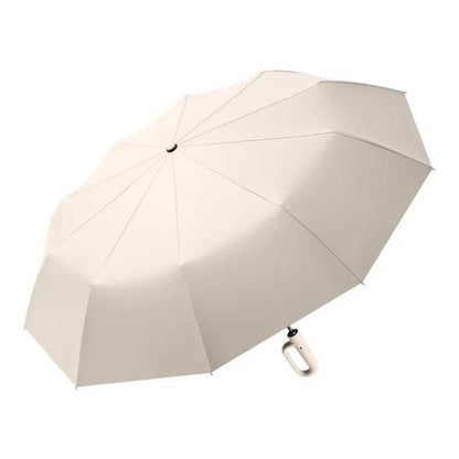 Men's and Women's Sunshade Umbrella Automatic Ring Umbrella Rain and Sun Protection UV Folding - MarvelouStoree