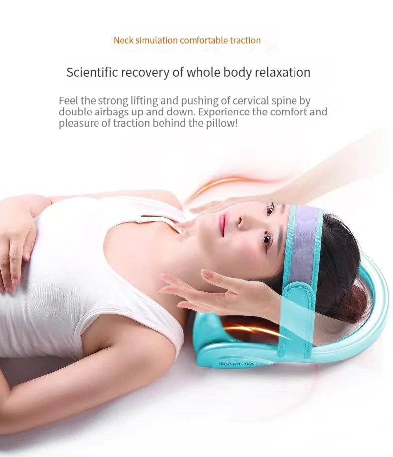 Manual cervical spine correction device, household massage pillow, neck head sleep device, cervical spine treasure - MarvelouStoree