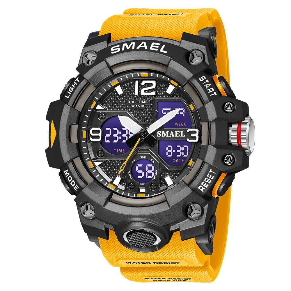 Men's Watch Outdoor Sports Multifunctional Waterproof Watch Men's Watch - MarvelouStoree