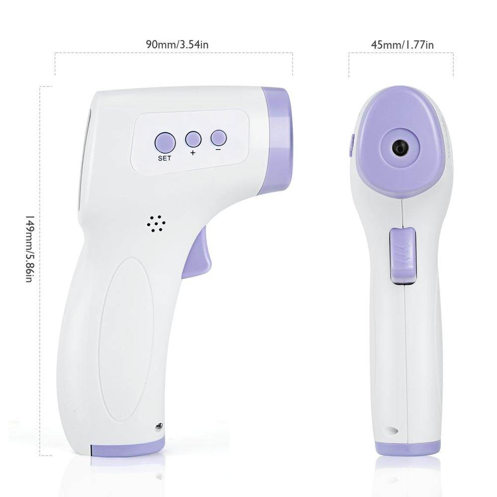 Non-Contact Adult Kids Body Forehead Infrared Thermometer Gun Medical Digital Thermometer Laser Temperature Measurement Tool - MarvelouStoree