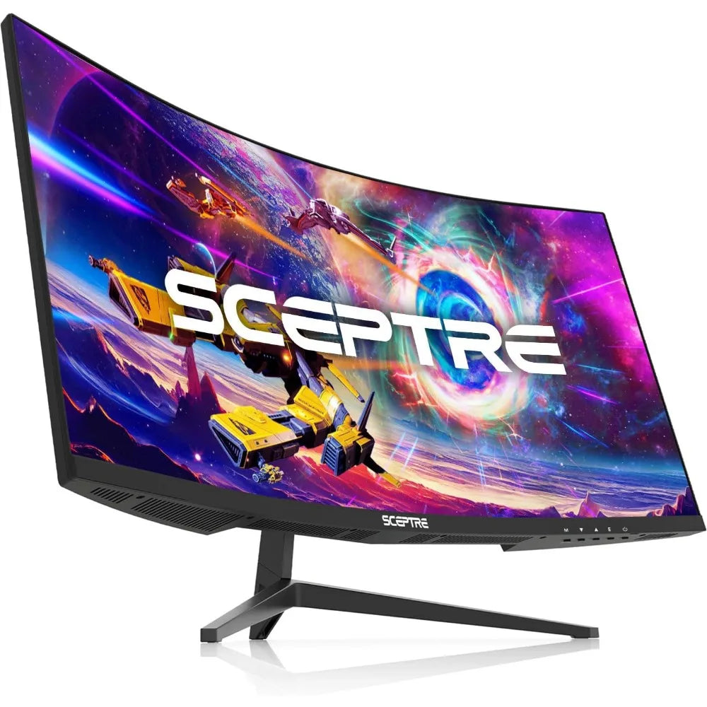 30-inch Curved Gaming Monitor 21:9 2560x1080 Ultra Wide/ Slim HDMI DisplayPort up to 200Hz Build-in Speakers